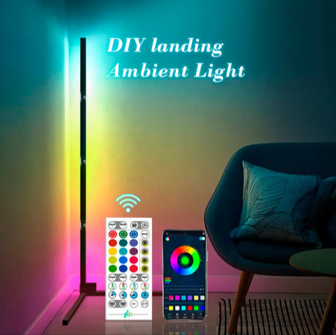 Elegant Corner Illumination LED Floor Lamp